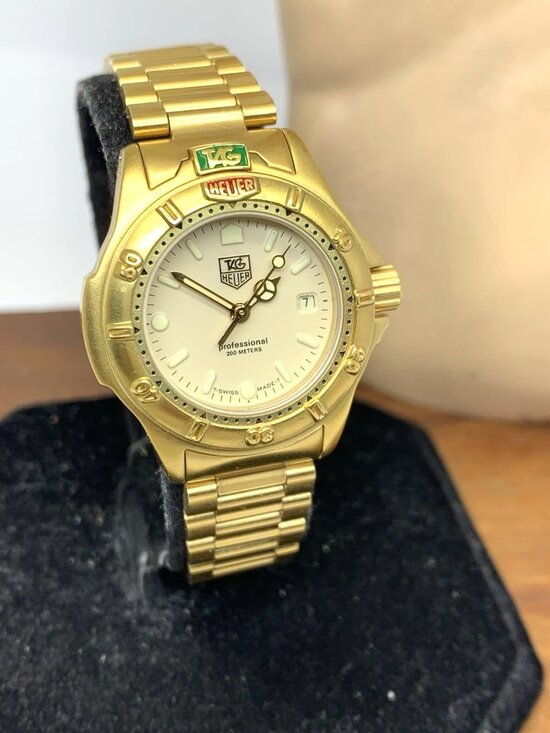 Tag Heuer Women\'s Watch 994.708A Swiss Quartz Gold Tone Stainless Steel 28mm main image 8